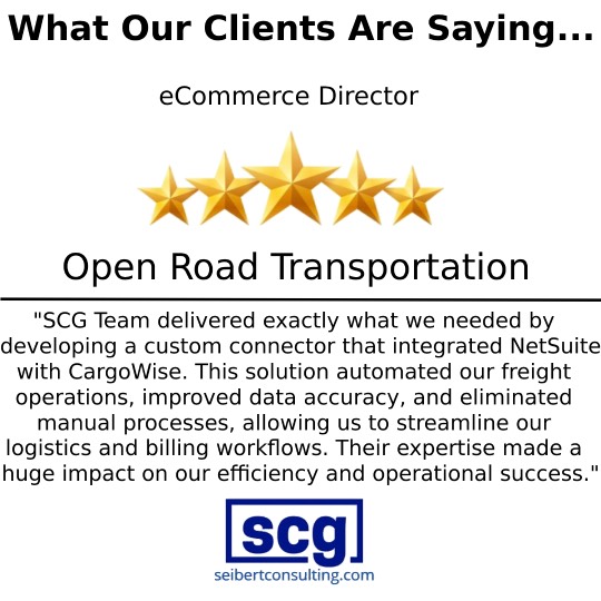Open Road Testimonial
