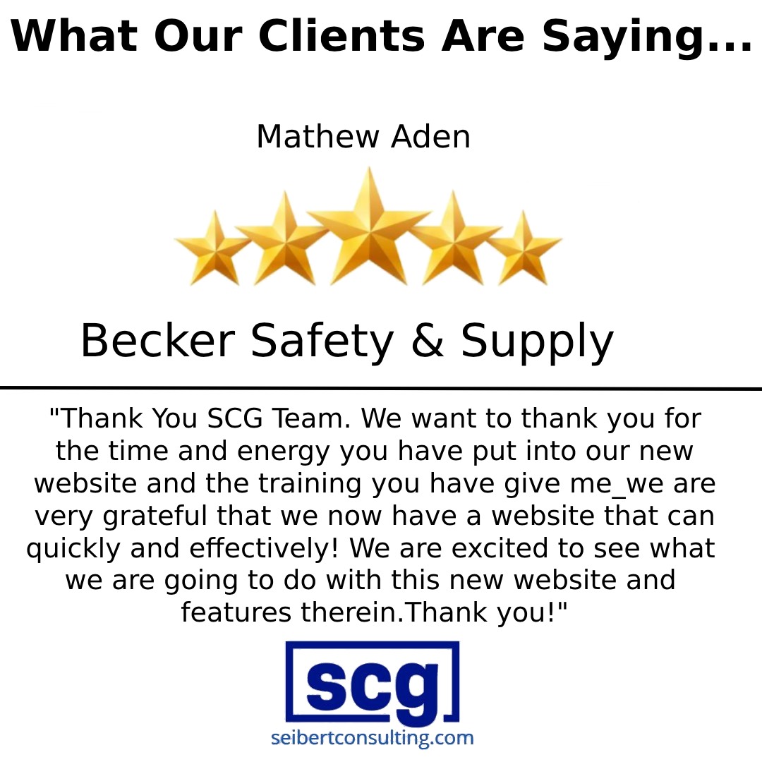 Becker Safety & Supply Testimonial