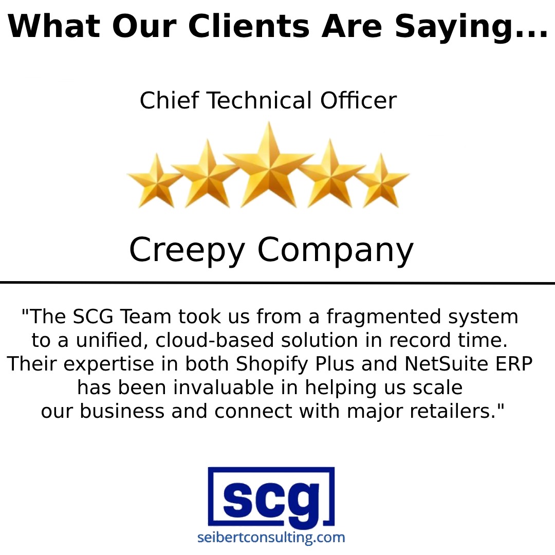 Creepy Company Testimonial