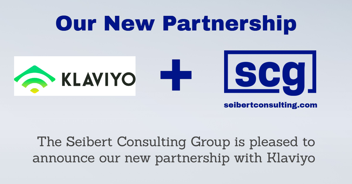 Klaviyo has Partnered with The Seibert Consulting Group: SuiteCommerce Advanced, Shopify