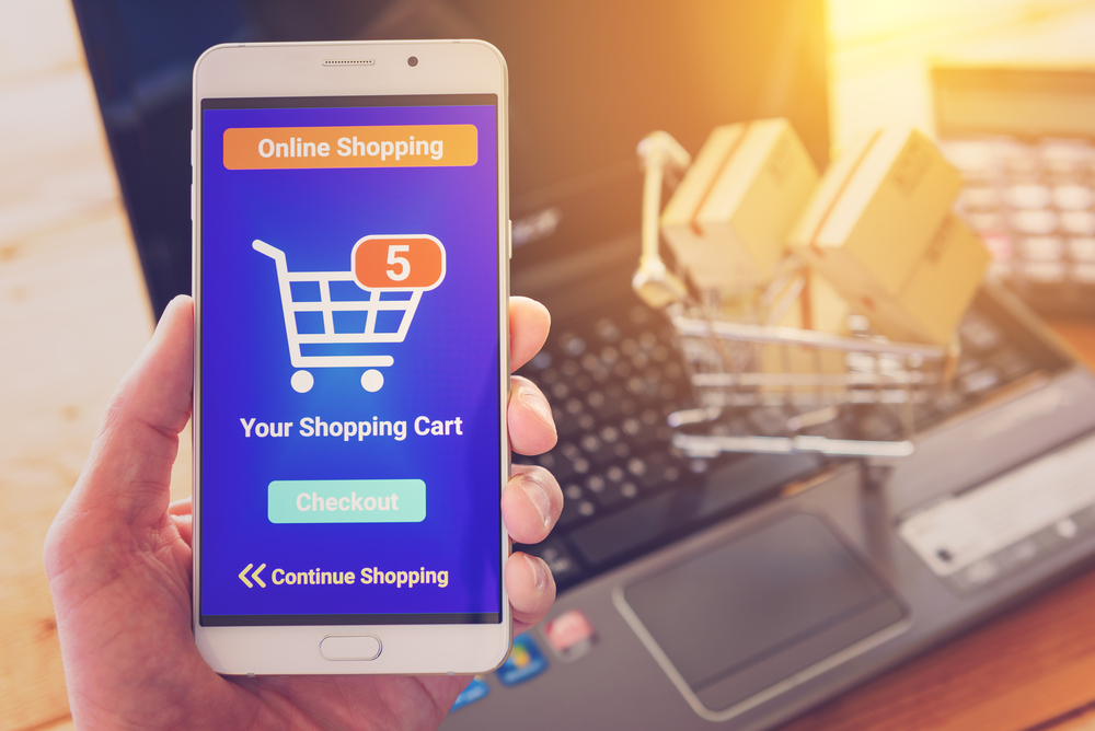 Shopper,Or,A,Customer,Shops,Online,By,Using,Online,Shopping