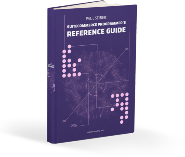 SCG - SuiteCommerce Programmer's Reference Guide