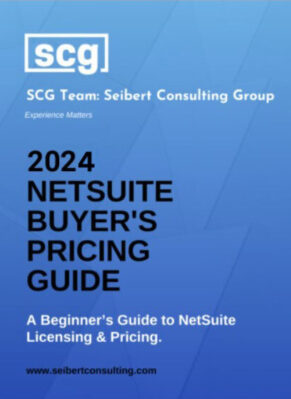NetSuite Buyer's Pricing Guide NetSuite Pricing Guide